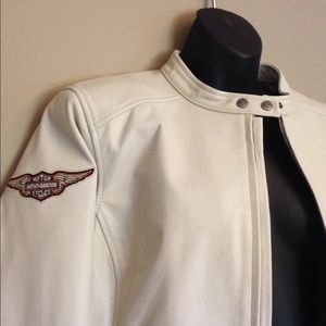 Genuine Cream XL Harley Davidson Jacket NWOT